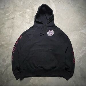 Men’s Santa Cruz Black Hoodie - Size Large